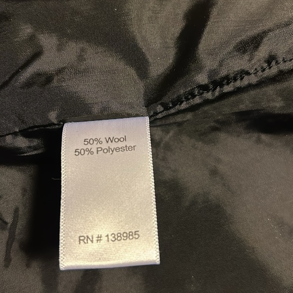 Purnell Blanket Stitch Wool Wrap Skirt with Zipper size 10/30 - Picture 8 of 9